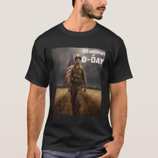 No1 80Jubiläum WW2 Normandie Landings T-Shirt