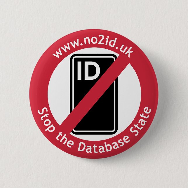 NO2ID 2026 Button Abzeichen  (Vorderseite)
