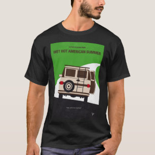 No481 - Nass Hot American Summer Minimal Film Post T-Shirt