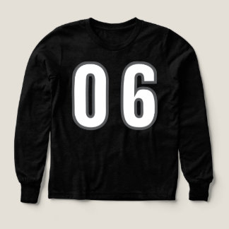 No. 06 Kids Stylish Numeric Statement Art