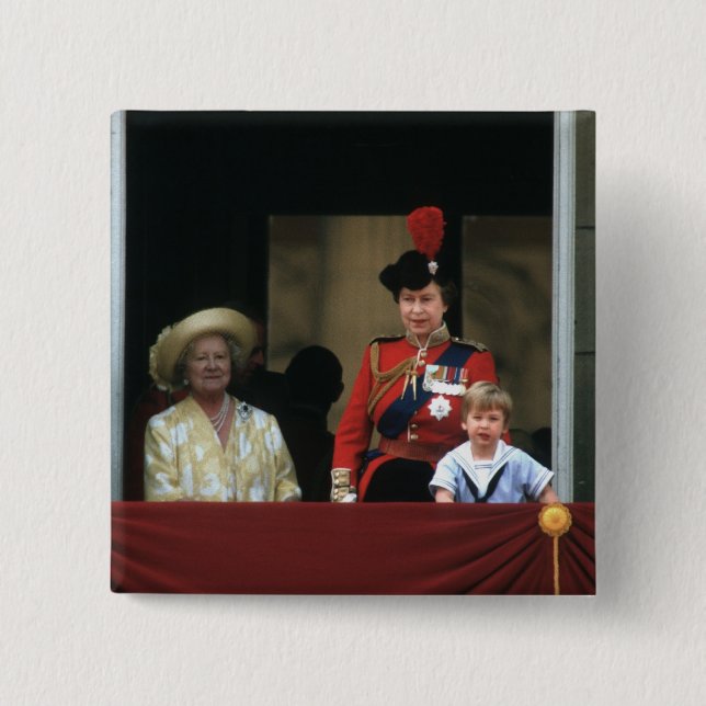 No.19 Buckingham Palace 1985 Prinz-William Button (Vorderseite)
