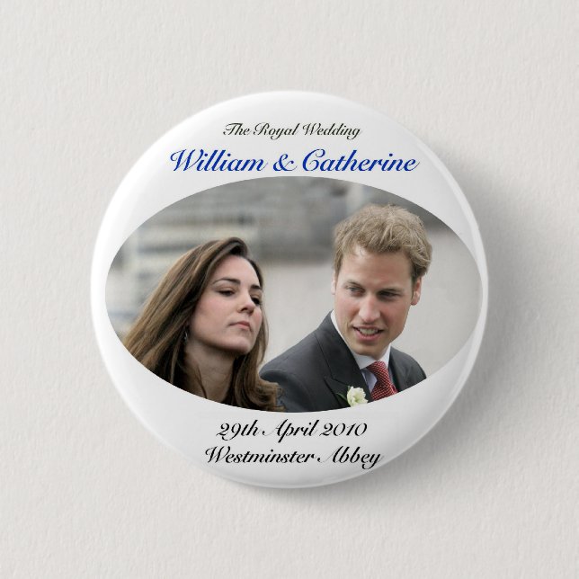 No.1 der königliche Wedding William u. die Button (Vorderseite)