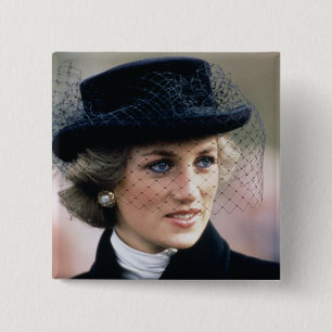 No.44 Prinzessin Diana Frankreich 1988 Button