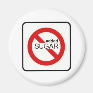 NO added SUGAR Magnet