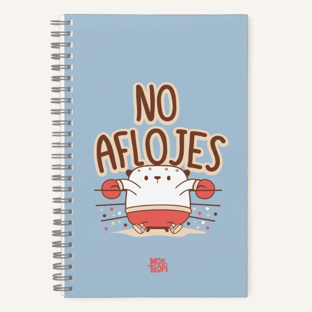 │No aflojes Notizbuch (Vorderseite)