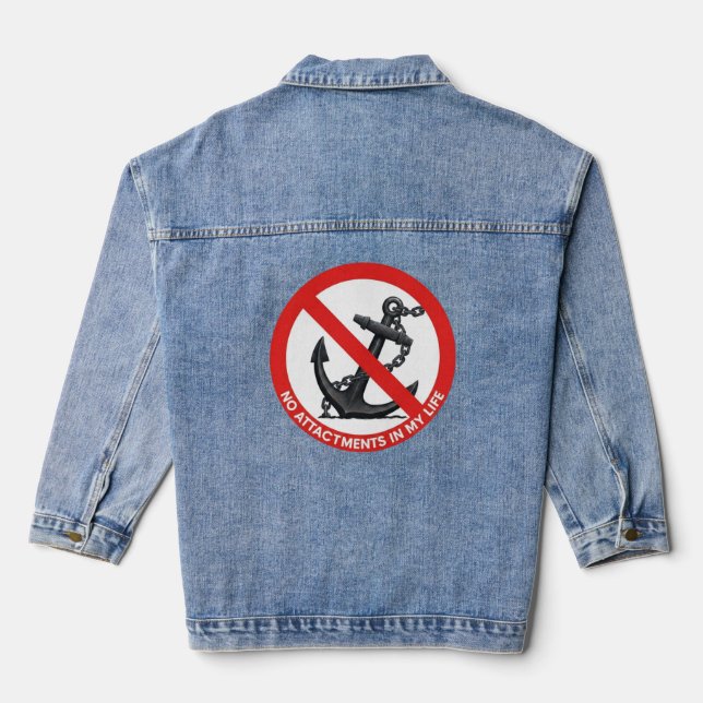 No attachments in my life jeansjacke (Rückseite)