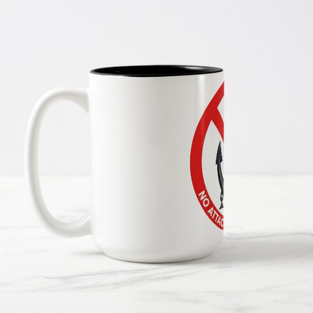 No attachments in my life zweifarbige tasse (Links)