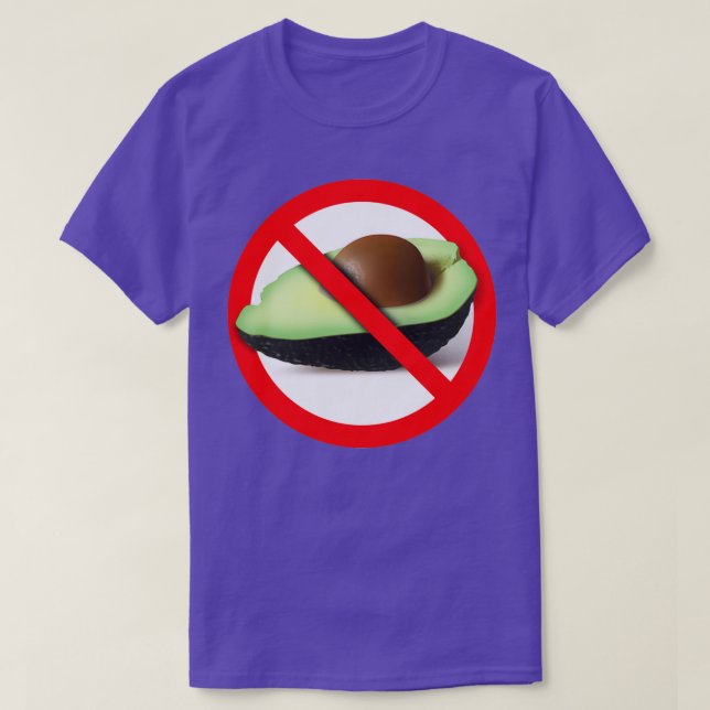 No Avocado T-Shirt (Design vorne)