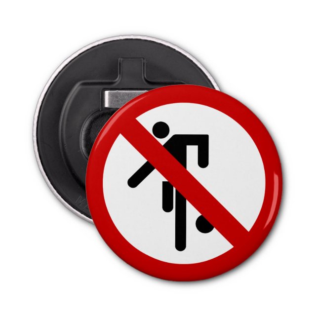 NO Ball Games ⚠ Thai Park ⚠ Flaschenöffner (Vorderseite)