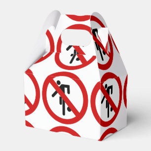 NO Ball Games ⚠ Thai Park ⚠ Geschenkschachtel