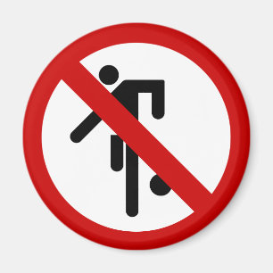 NO Ball Games ⚠ Thai Park ⚠ Magnet