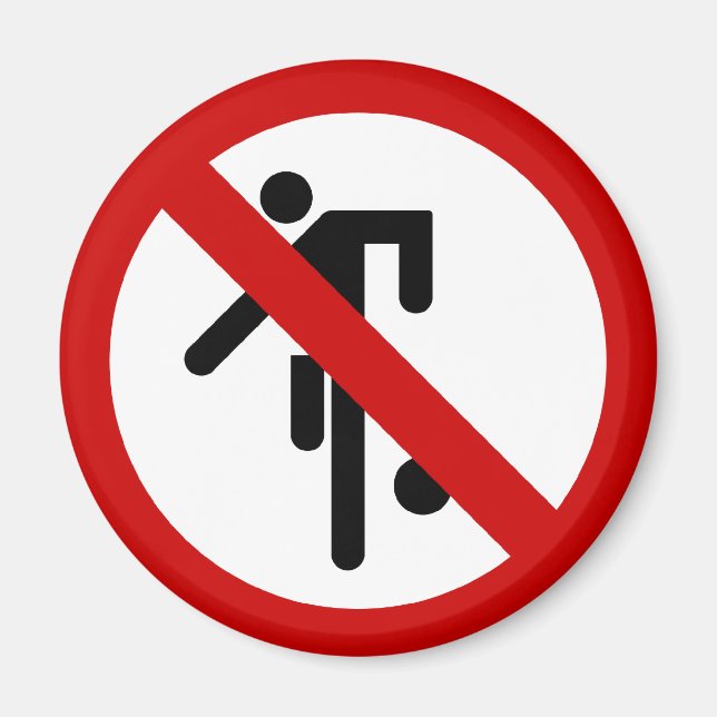 NO Ball Games ⚠ Thai Park ⚠ Magnet (Vorne)