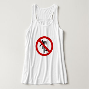 NO Ball Games ⚠ Thai Park Sign ⚠ Tank Top