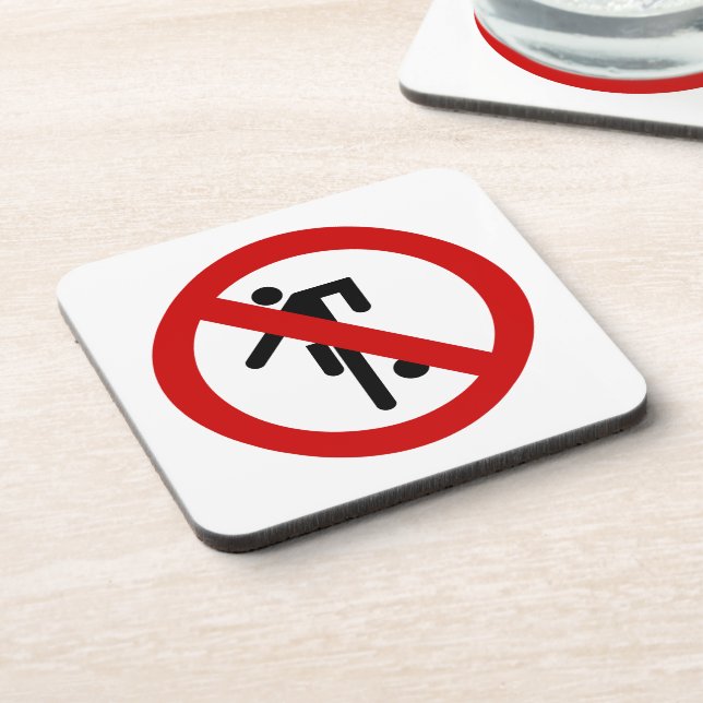 NO Ball Games ⚠ Thai Park ⚠ Untersetzer (Linke Seite)