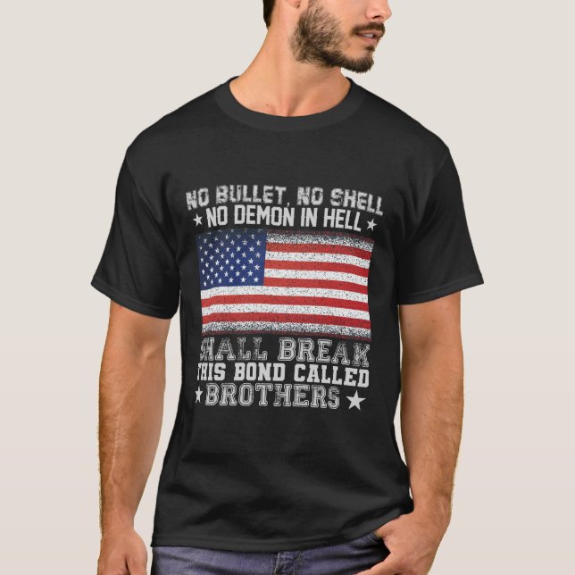 No Bullet no Muscheln no demon in hell T-Shirt (Vorderseite)