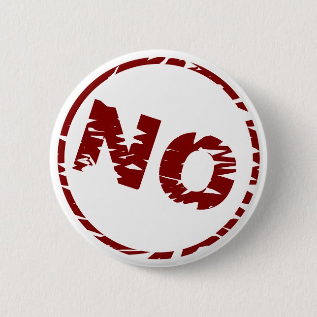 No Button (Vorderseite)