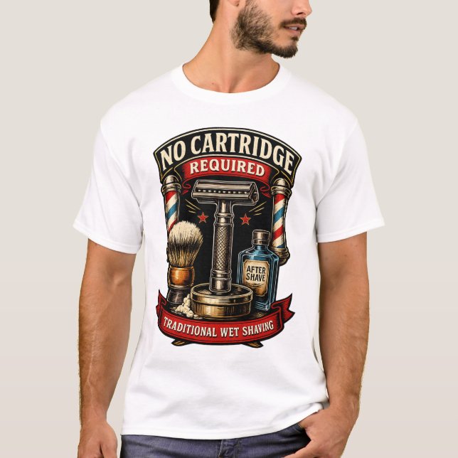 No Cartridge Required T-Shirt (Vorderseite)