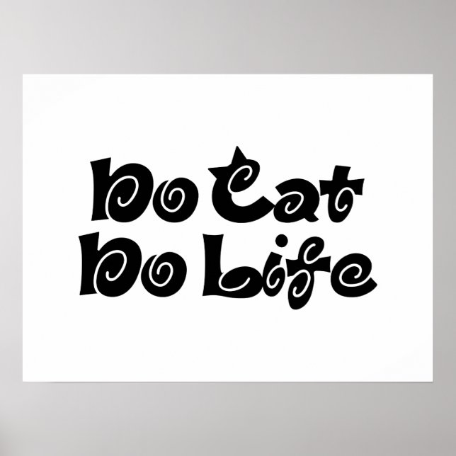 No Cat No Life Poster (Vorne)