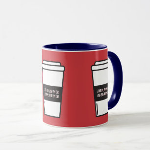 "No Coffee No Torah" Jüdischer Spaß Kaffee Tasse
