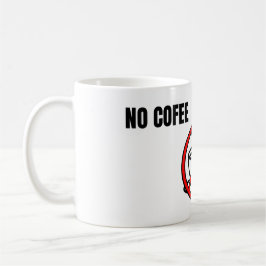 No Coffee No Trading Minimal Humor Design Kaffeetasse