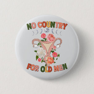 No Country For Old Men Button