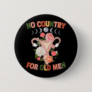 No Country For Old Men Button