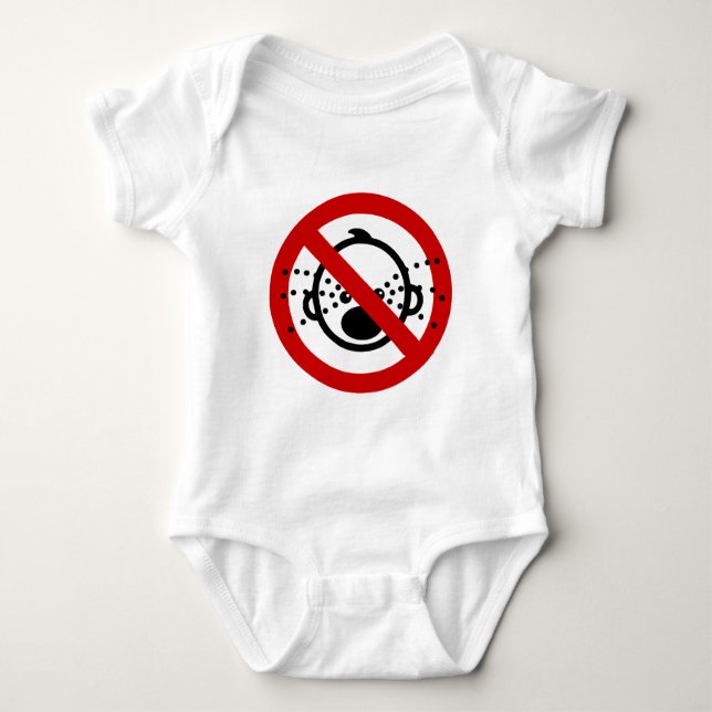 NO Cry Babys ⚠ thailändischer Flughafen ⚠ Baby Strampler (Vorderseite)