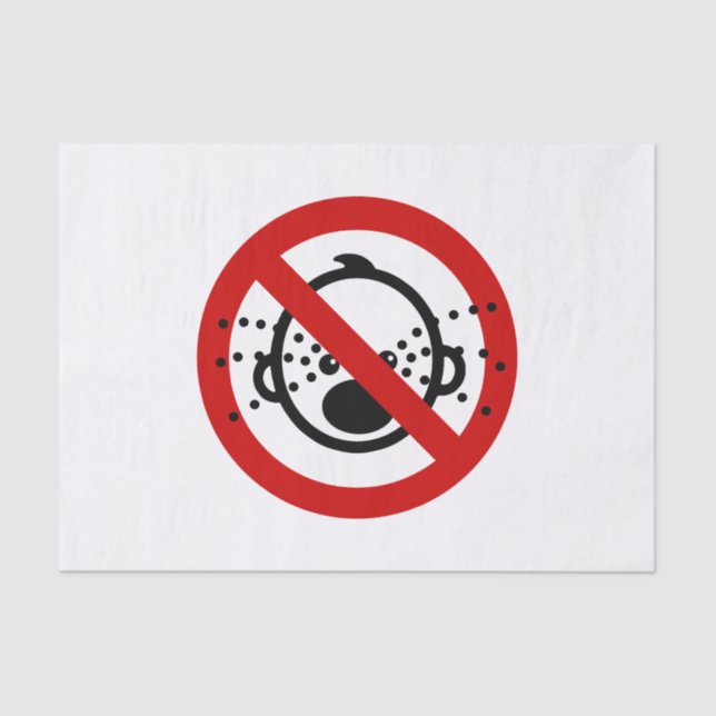 NO Cry Babys ⚠ thailändischer Flughafen ⚠ Seidenpapier (Vorderseite)