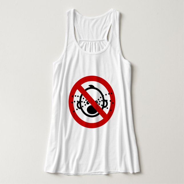 NO Cry Babys ⚠ thailändischer Flughafen ⚠ Tank Top (Design Vorderseite)
