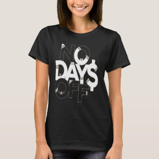 No Days Off Bekleidung & Ausrüstung Hellbraun & We T-Shirt