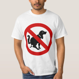 NO Dog Fouling ⚠ thailändisches ⚠ T-Shirt