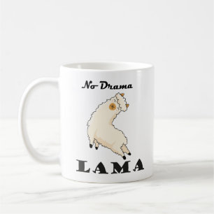 No Drama Lama funny  Kaffeetasse