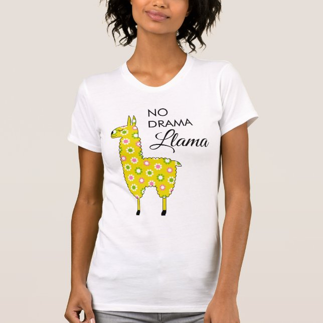 No Drama Lama T-Shirt (Vorderseite)