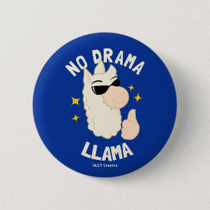 No Drama Llama Button