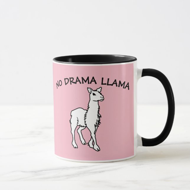 NO DRAMA LLAMA Kaffeemugs Tasse (Rechts)