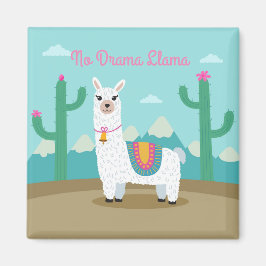 No Drama Llama Magnet