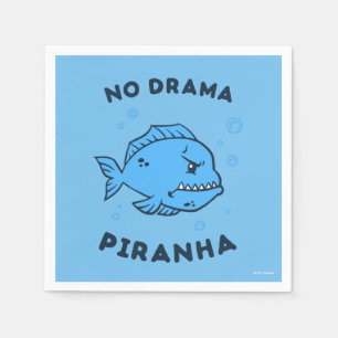No Drama Piranha Serviette