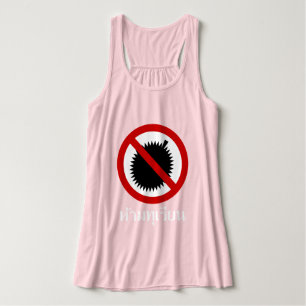 NO Durians ⚠ thailändisches Skriptzeichen ⚠ Tank Top