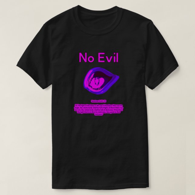 No Evil - City Jamz -  T-Shirt (Design vorne)