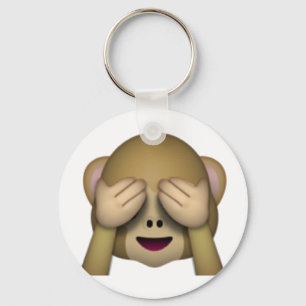 No Evil Monkey - Emoji Schlüsselanhänger