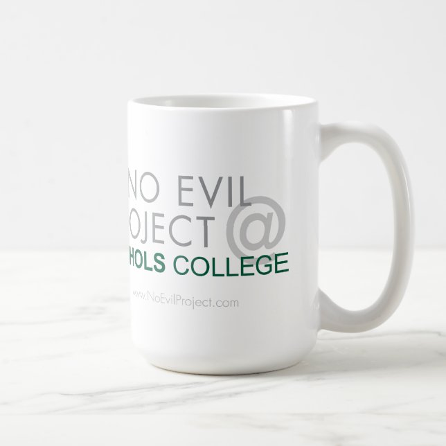 No Evil Project @ Nichols Uni Tasse - Ausstellung (Rechts)