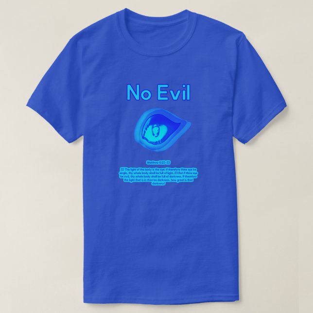 No Evil - Tropical Wave Logo - T-Shirt (Design vorne)