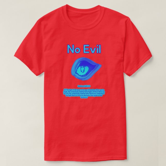 No Evil - Tropical Wave Logo - T-Shirt (Design vorne)