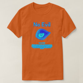 No Evil - Tropical Wave Logo - T-Shirt