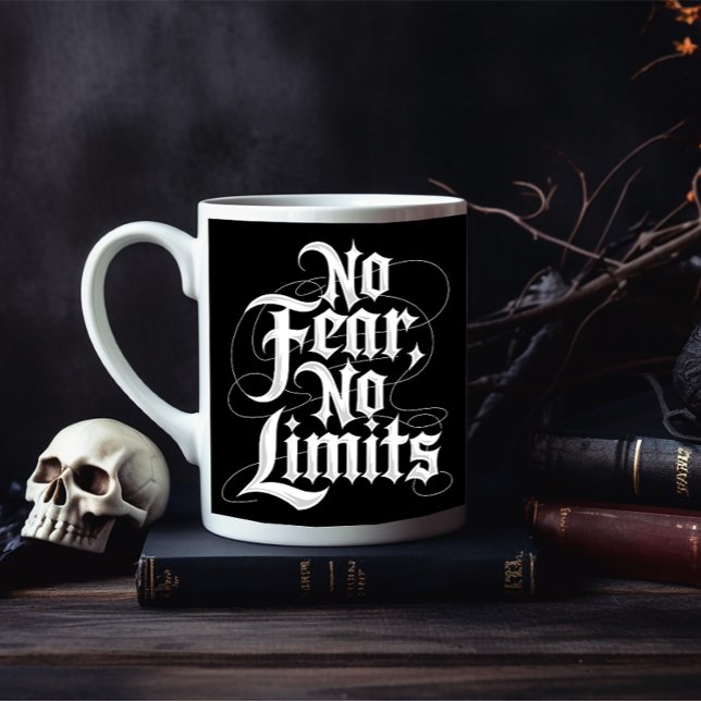 No Fear No Limits Jumbo-Tasse (Von Creator hochgeladen)