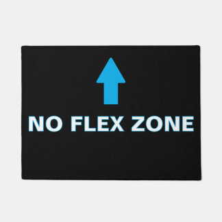 ''No Flex Zone'' Doormat Fußmatte