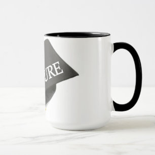 "No Future Graduation Cap" Kaffee-Tasse Tasse
