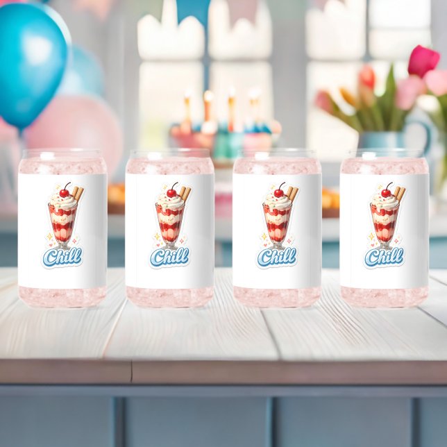No gourmet strawberry parfait and glass dosenglas (Insitu (Baby Party))