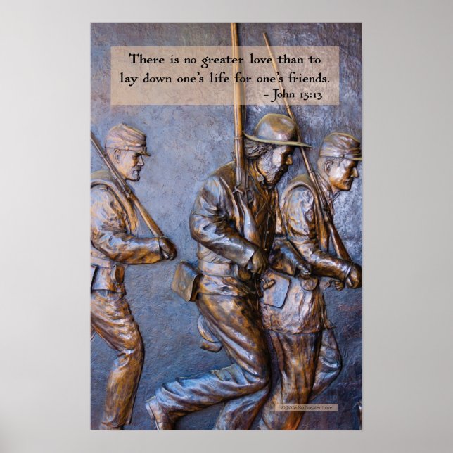 No Greater Love 2026 Art Show Poster (Vorne)