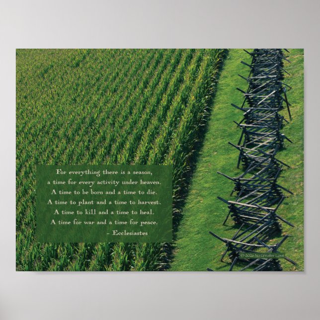 No Greater Love Poster (Vorne)